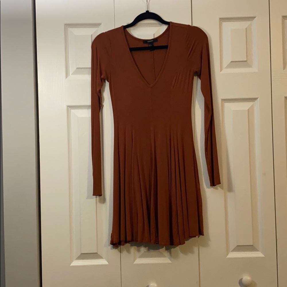 Long Sleeve Flowy Dress